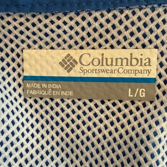 Columbia Women's PFG Tamiami II Shirt in Vivid Blue Size Large - Picture 8 of 10